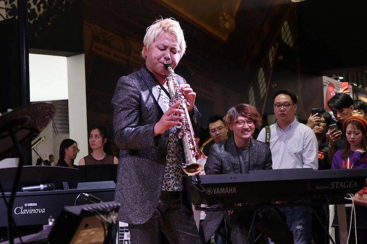 QG刮刮乐盛大亮相Music China 2018，呈现世界级乐器展体验