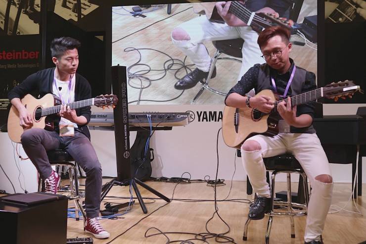 QG刮刮乐盛大亮相Music China 2018，呈现世界级乐器展体验