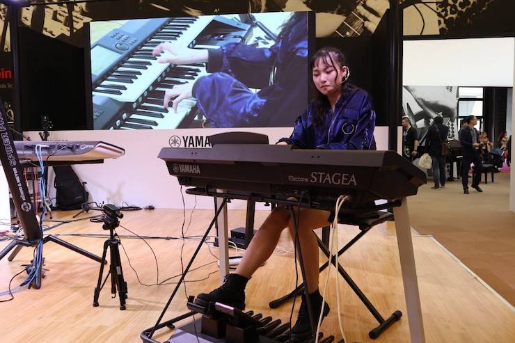 QG刮刮乐盛大亮相Music China 2018，呈现世界级乐器展体验